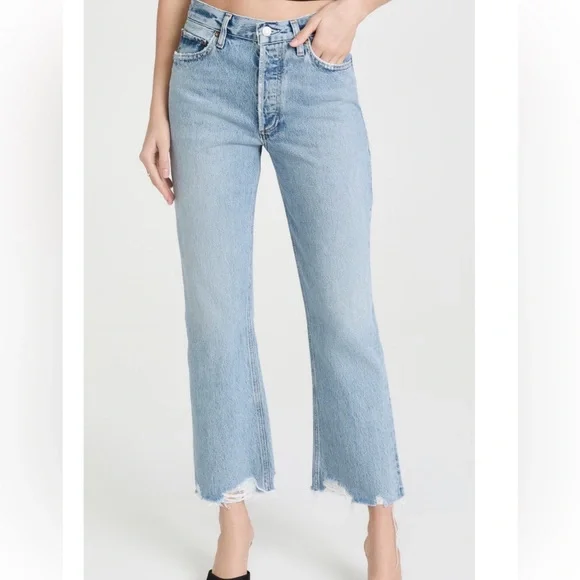 Agolde Classic Denim Jeans - Picture 3 of 3
